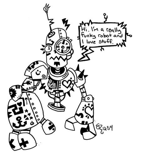Funky Lovebot Go!!!