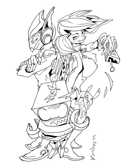 Funky Lovebot Go!!!
